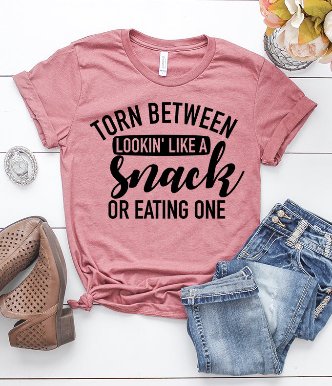 Torn Between Looking Like a Snack or Eating One T-Shirt