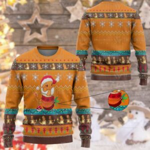 christmas charmander pokemon sweater 2022 1 womdbt