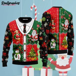 christmas cardigan ugly christmas sweater fvqtyn