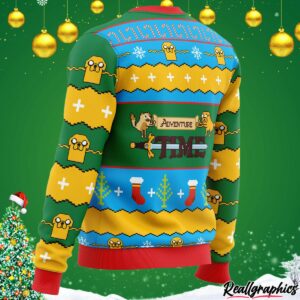 christmas adventure time ugly christmas sweater 3 ivsgr