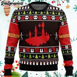 christmas castlevania ugly christmas sweater AgHQX