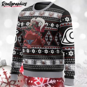 christmas jiraiya naruto ugly christmas sweater 2 jofde