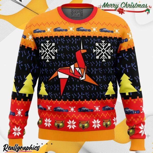 nexus xmas blade runner ugly christmas sweater bohmj2