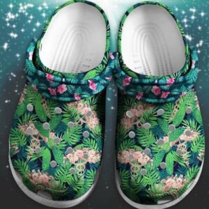 flower pattern nurse beautiful jungle classic clogs shoes awy4nh