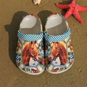horses spirit animal classic clog farm animals love riding horse uf8yvl