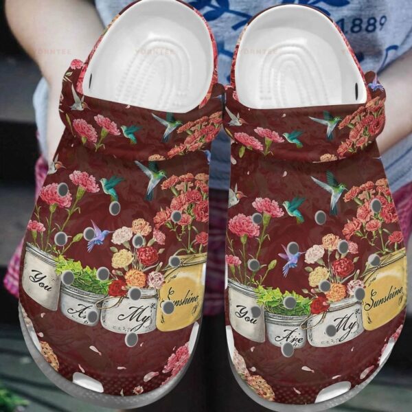 hummingbird you are my sunshine classic clogs shoes vd1ixc
