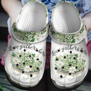 love gathers here classic clogs shoes qjkbqi