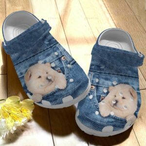 lovely chow chow in pocket classic clogs shoes fac3fw