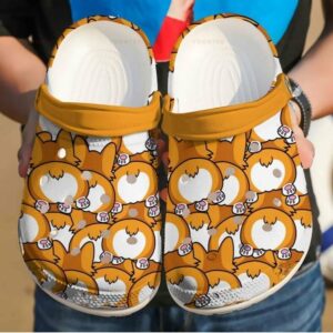 lovely corgi butts classic clogs shoes nfbt5b