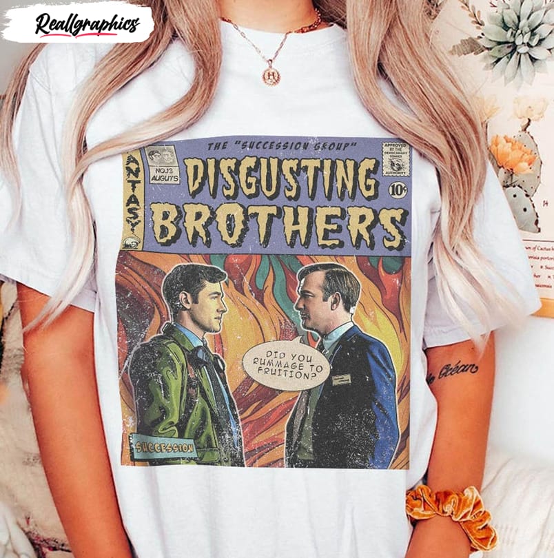disgusting brothers comic vintage shirt 2 ws1sic