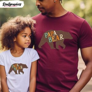 fathers day papa bear vintage shirt 1 zoryyo