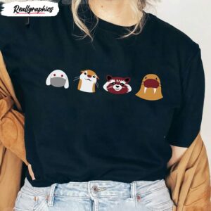 gotg rocket raccoon and friends funny shirt 1 nprx2q