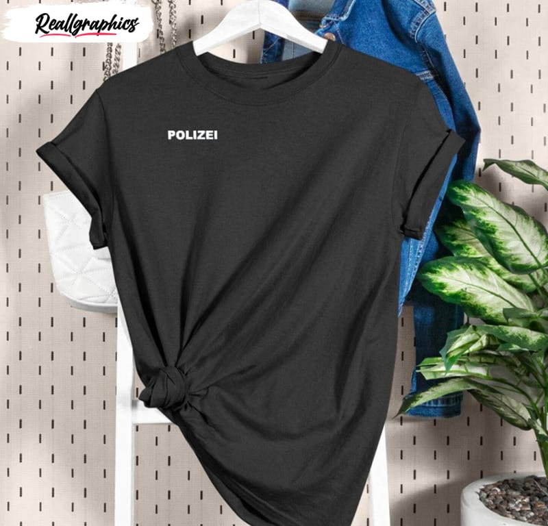 kanye west wearing polizei vetements shirt 2 z7dtlz