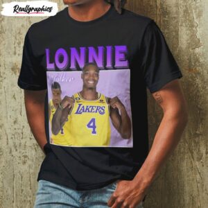 lonnie walker lakers playoffs nba baseball shirt 1 arkysv