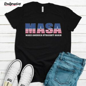 masa make america straight again vintage shirt 1 gvc3kc