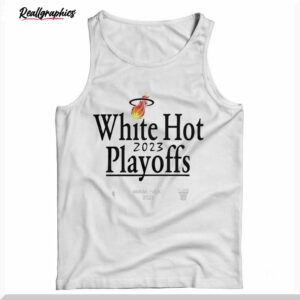 miami heat white hot 2023 nba playoffs shirt 2 ykg2np