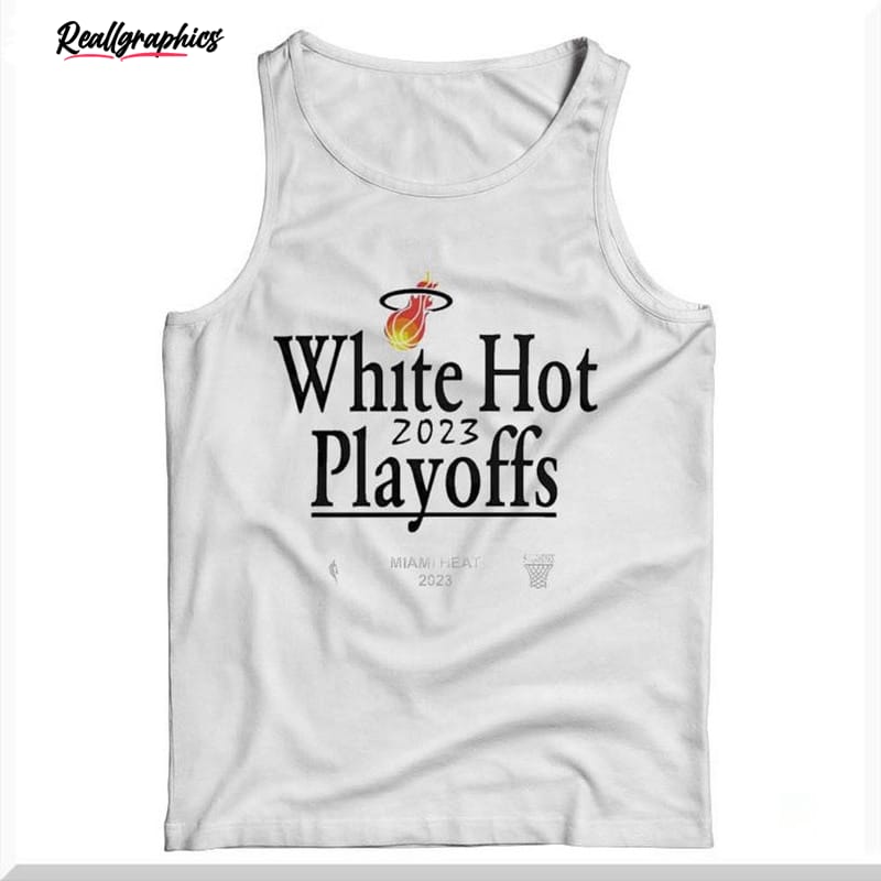 miami heat white hot 2023 nba playoffs shirt 2 ykg2np