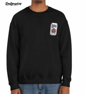 miller lite beer can frocket placement shirt 2 ajdb8e