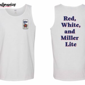 miller lite red white and miller lite shirt 1 xtwk38