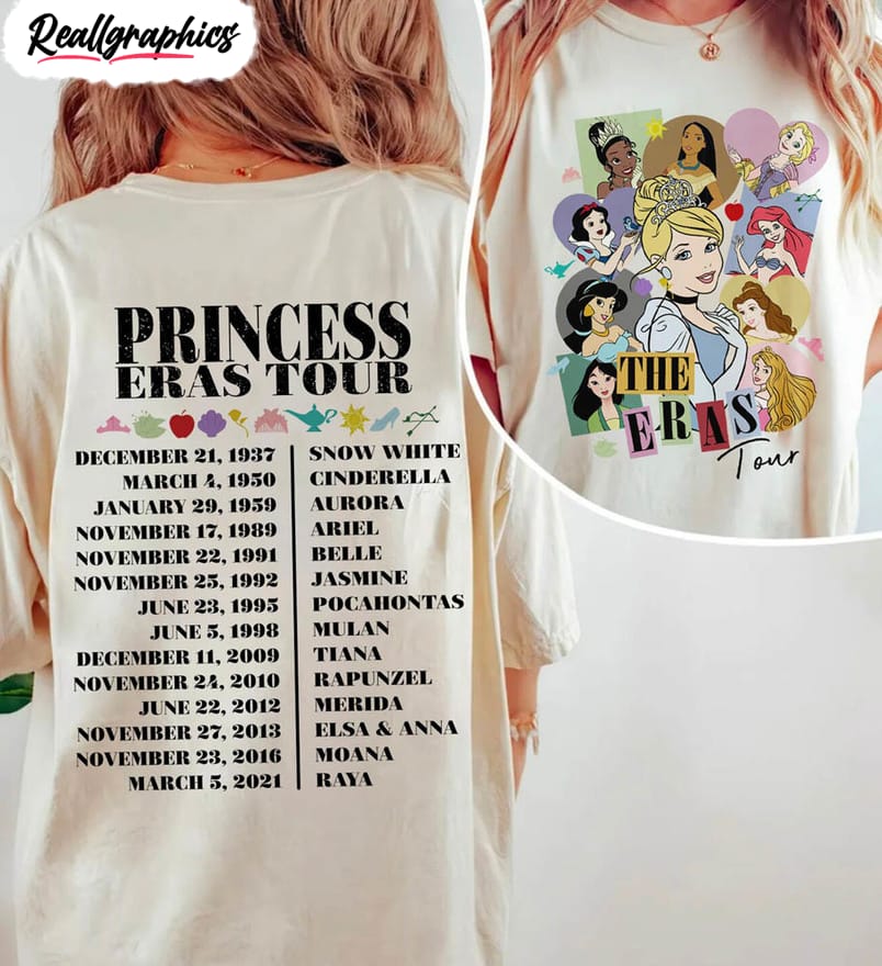 disney princess eras tour shirt retro disney unisex hoodie 2 kzrbu0