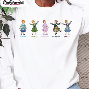 everyday of week ms frizzle trendy shirt funny magic school tee shirt short sleeve 1 jb5rjl