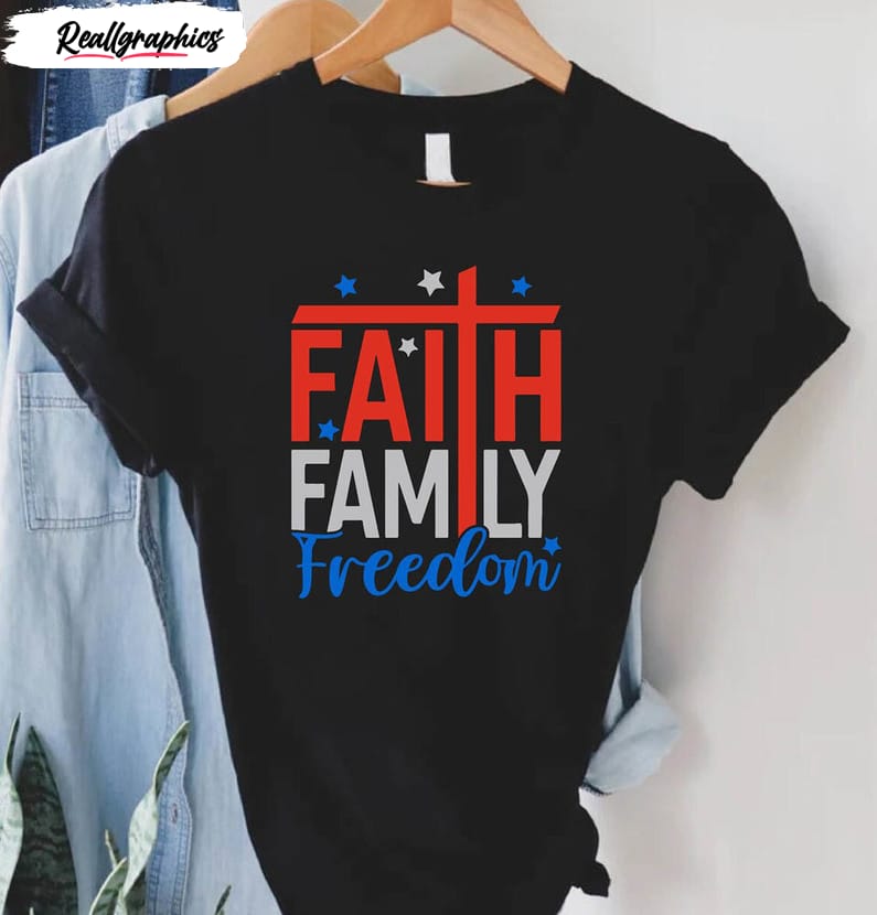 Faith Family Freedom 4th Of July Christian Shirt faith family freedom 4th of july christian shirt 1 qgztdn