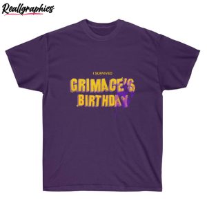 grimace birthday shirt trendy short sleeve sweatshirt 1 ebqv5t