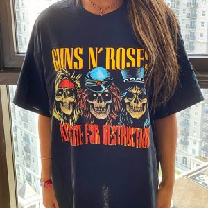gun n roses music band vintage style shirt 1 ysetyk