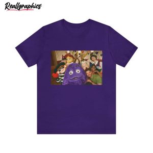 hbd grimace funny face shirt mcdonalds grimace unisex hoodie 1 rajdcu
