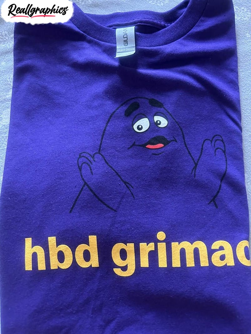 hbd grimace funny shirt hbd grimace tee shirt unisex t shirt 2 rkykw3
