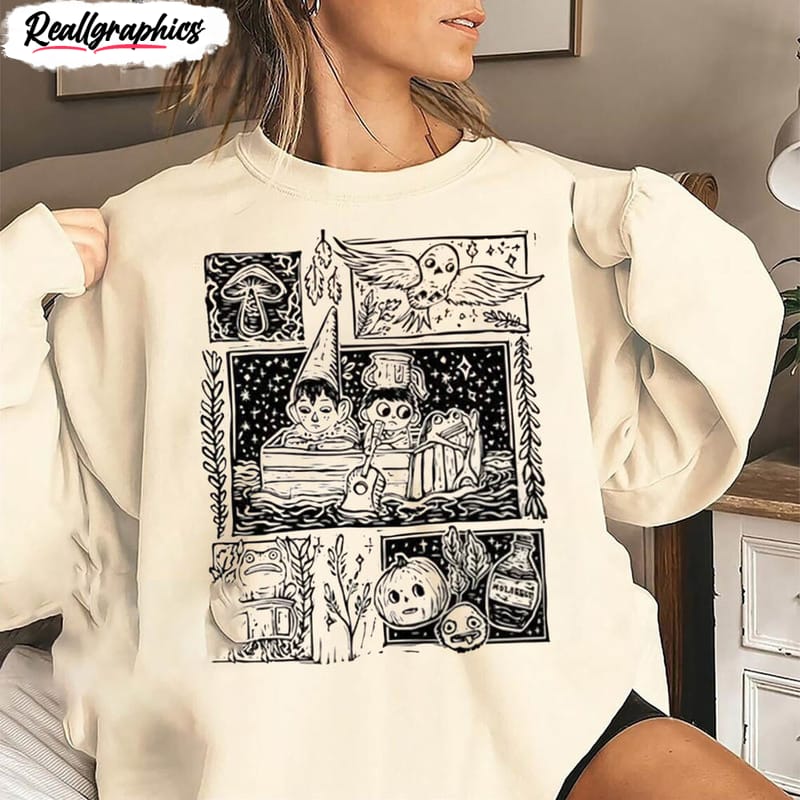 vintage harvest festival pottsfield shirt over the garden wall pottsfield pumpkin halloween long sleeve unisex hoodie 1 kwnlqj
