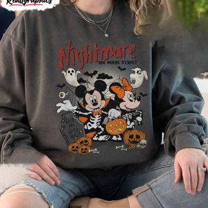 disney halloween shirt nightmare on main street sweatshirt short sleeve 1 aoowgs