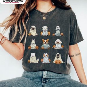 dog halloween shirt comfort colors cute unisex hoodie sweater 1 zvanfs