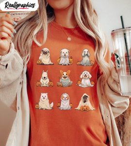 dog halloween shirt comfort colors cute unisex hoodie sweater 2 zh01j0