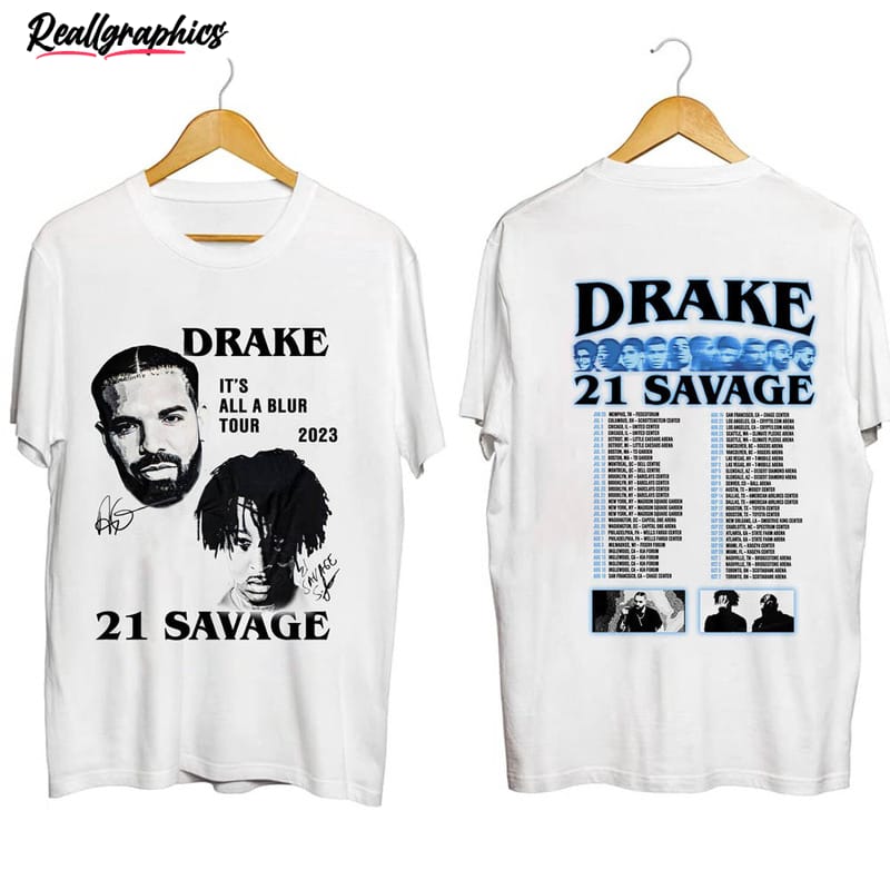 drake 21 savage tour rescheduled shirt 21 savage rapper unisex shirt 2 sthm27