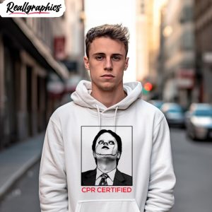 dwight schrute cpr certified shirt 1 gbhnrz
