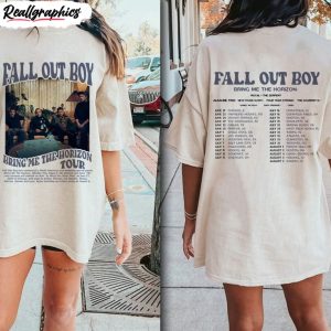 fall out boy vintage shirt fall out boy tour short sleeve unisex t shirt 1 md10bx
