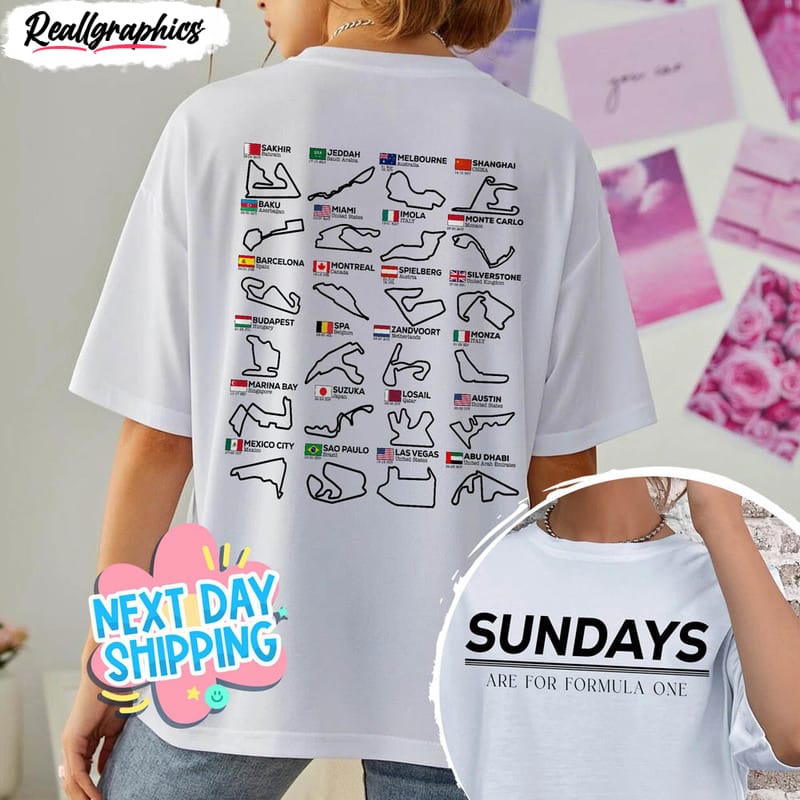 formula 1 racing shirt sundays are for formula one tee tops sweatshirt 2 bob3lb