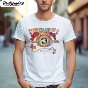 grateful dead 1987 tour eyes of the world lot with tour stops t shirt 1 jxoeha