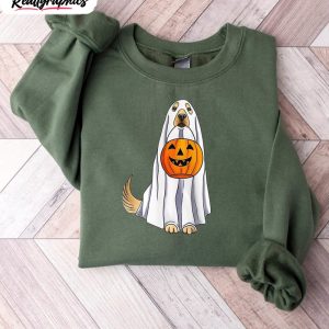 halloween dog golden retriever shirt cute ghost dog tee unisex hoodie 1 rlylqt