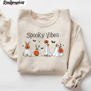 halloween dog shirt matching halloween sweater long sleeve for family 1 y9dpfm