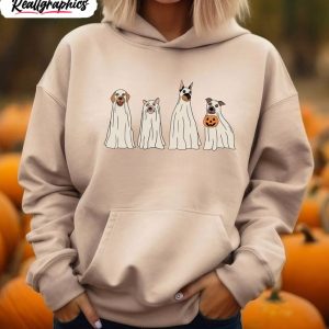 halloween dogs retro shirt halloween ghosts unisex hoodie long sleeve 1 fpgdn5