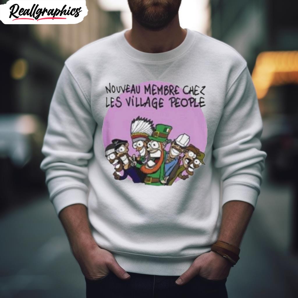 limited ready for the 80 s village people nouveau membre chez art design t shirt 2 yvqkvm
