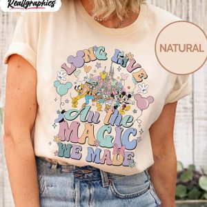 long live all the magic we made disney castle shirt retro the 1971 castle unisex hoodie tee 1 iapfxb