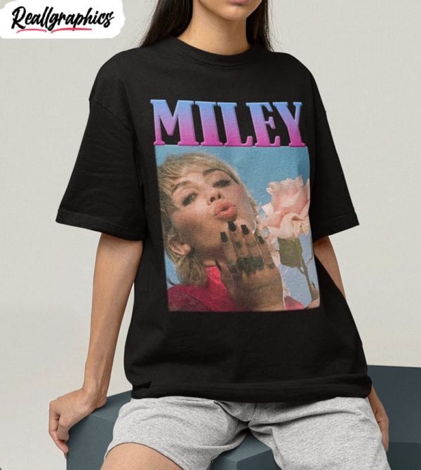 miley cyrus vintage shirt pop music concert long sleeve 1 chj8yq