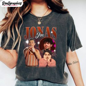 Comfort Colors Jonas Brothers Shirt, World Tour 2023 Jonas Brothers Short Sleeve Crewneck
