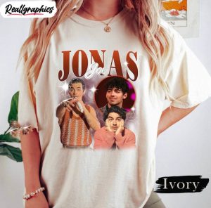 comfort colors jonas brothers shirt, world tour 2023 jonas brothers short sleeve crewneck