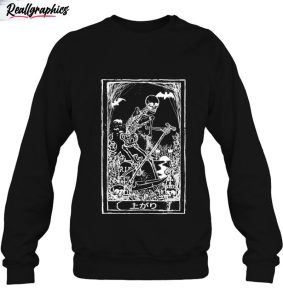 death tarot for nu goth, punk lovers, japan shirt