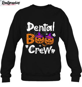 dental boo crew halloween shirt