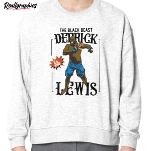 derrick lewis boxing fanart shirt